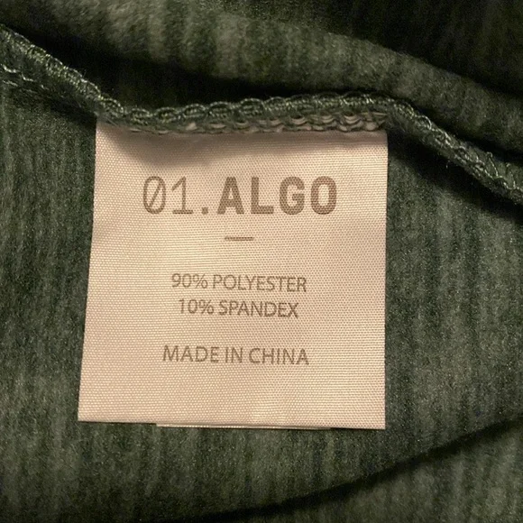 Men’s 01. Algo Lightweight 1/4 Zip Performance Fleece - Picture 4 of 4